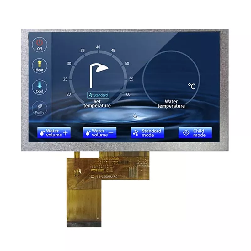 Módulo TFT de 5 polegadas 800x480