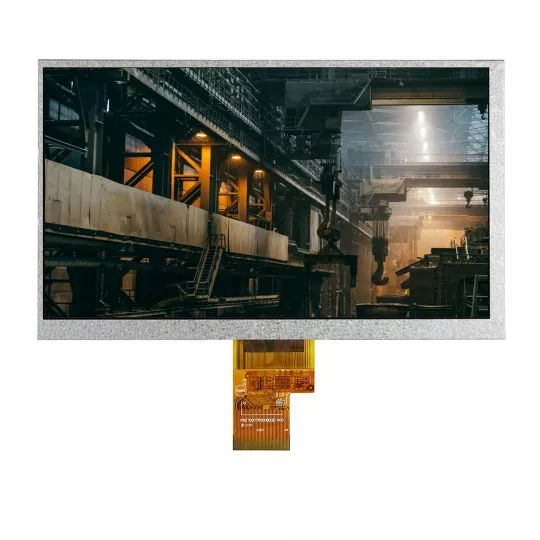 7 polegadas 1024 × 600 Módulo LCD TFT normalmente branco