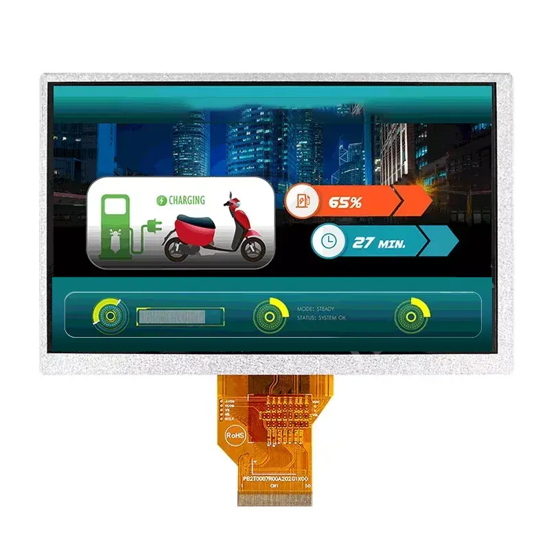 7 polegadas 800x1280 mipi ips tft módulo
